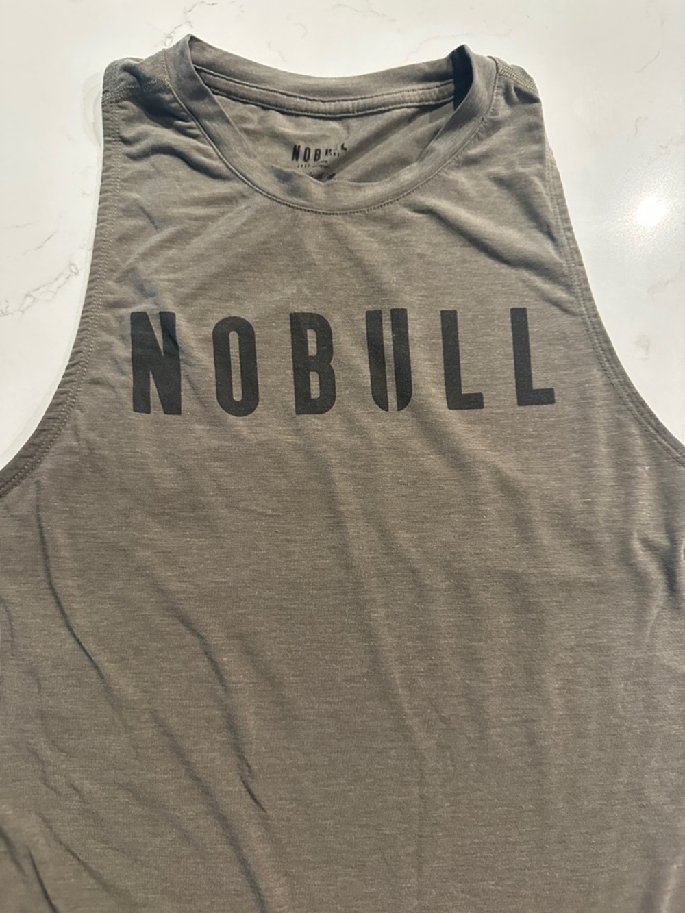 NOBULL Muscle Tank Olive Green - Picture 4 of 12